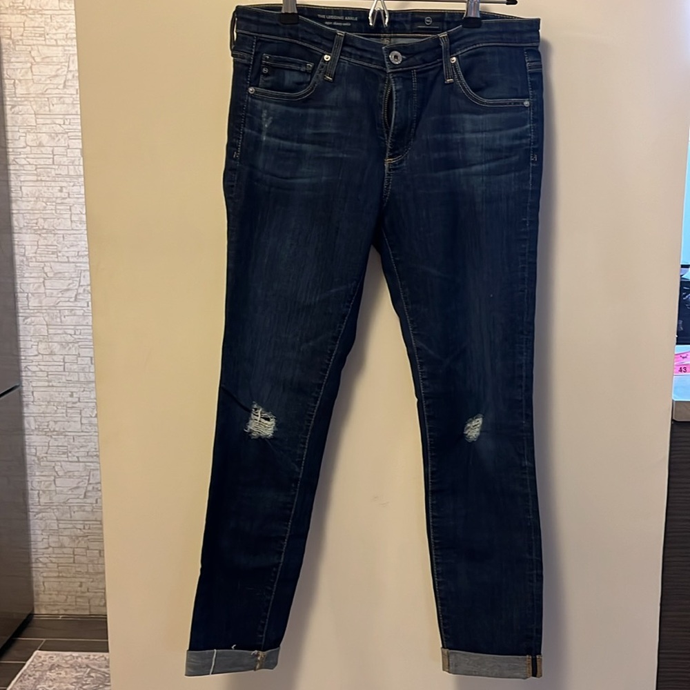 AG super skinny ankle jeans in size 28R